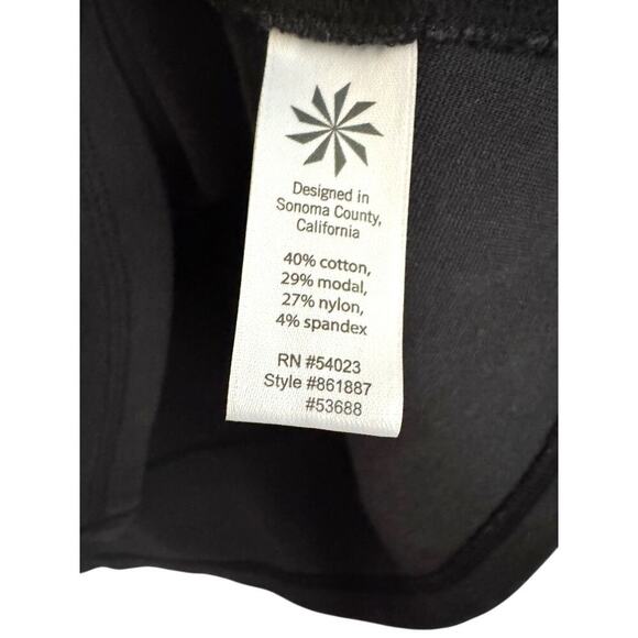 Athleta Black Zip Pocket Stretch Mini Skirt - Size Small - Picture 5 of 8